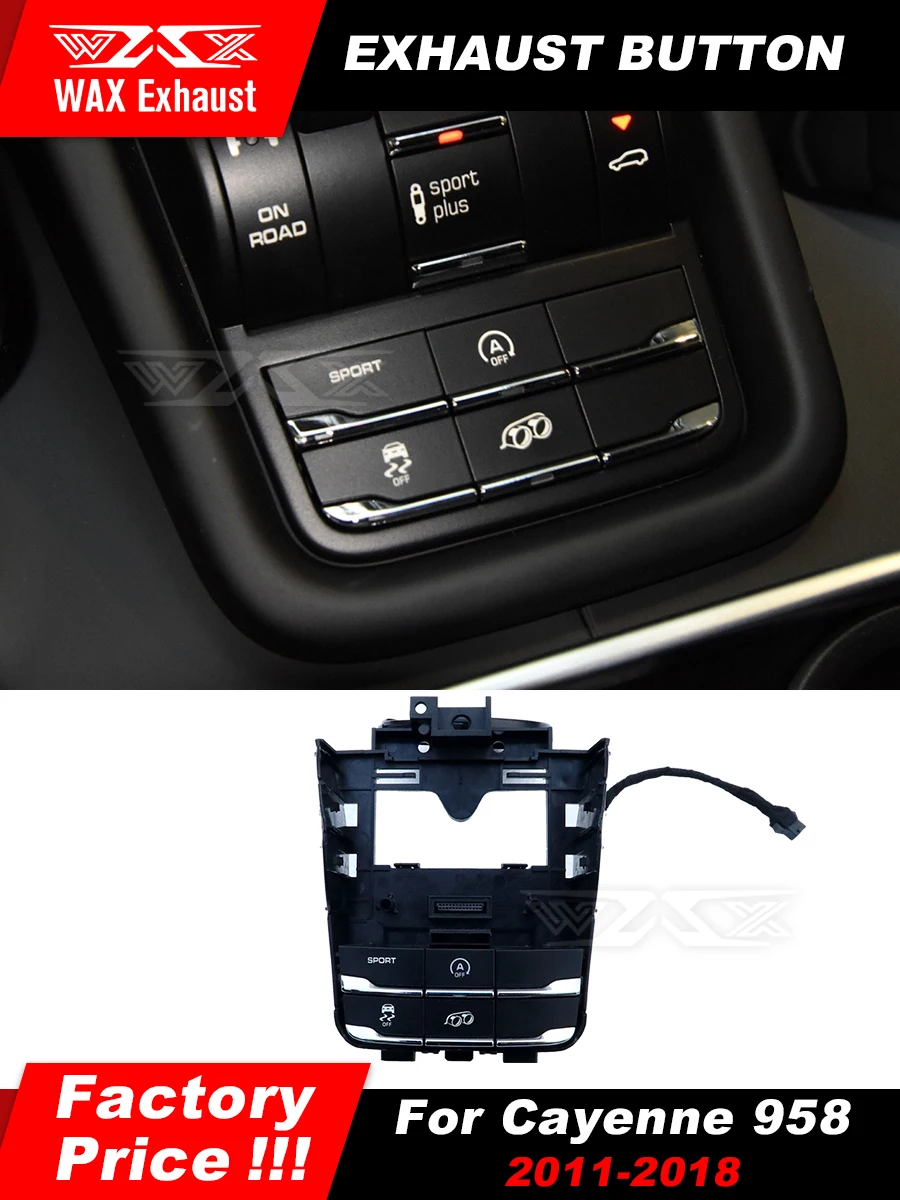 CarExhaustMufflerbuttonsexhaustmufflervaluebuttonsforporsche