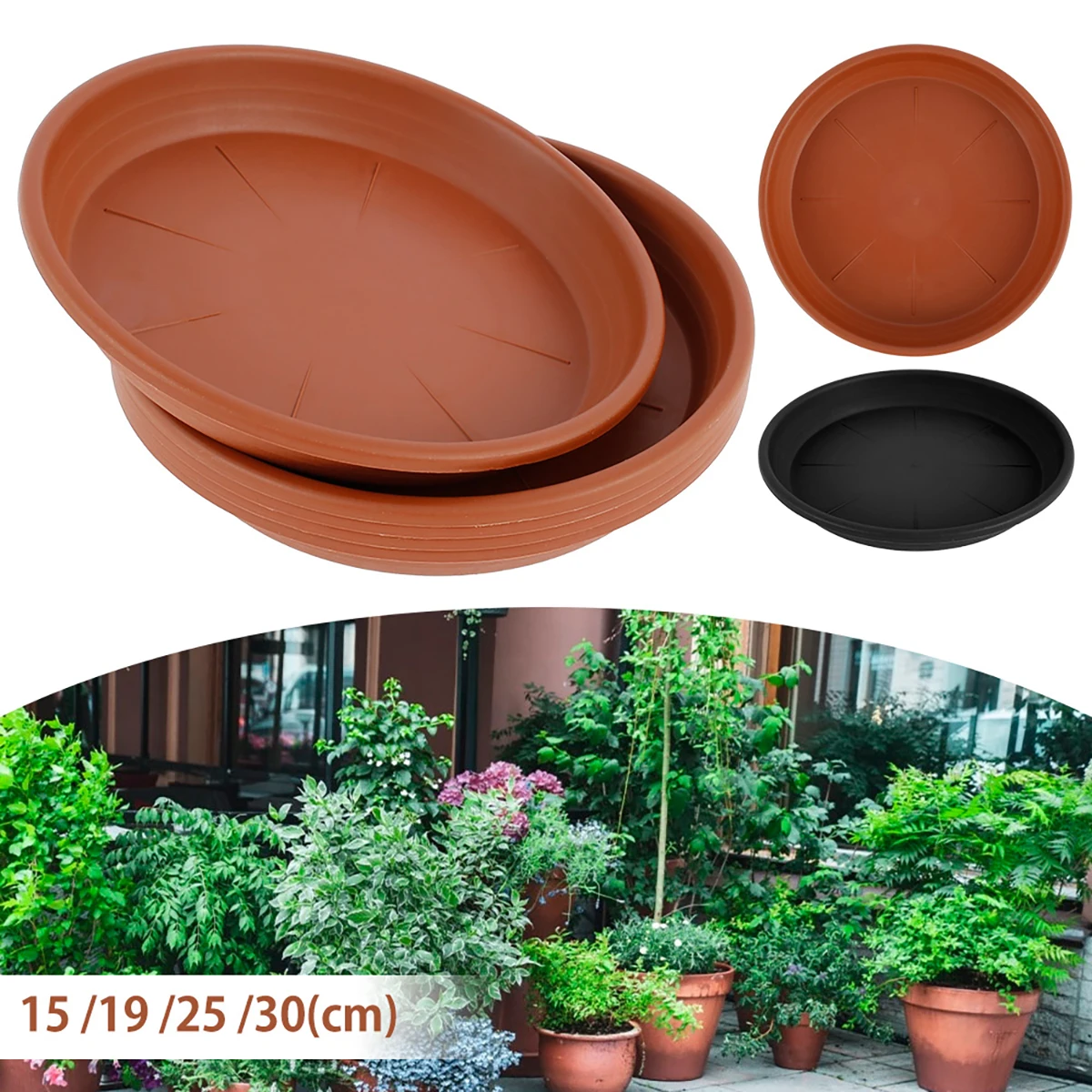 6-inch Butterfly Planter Pot, Optional Drainage and Trays, Outdoor