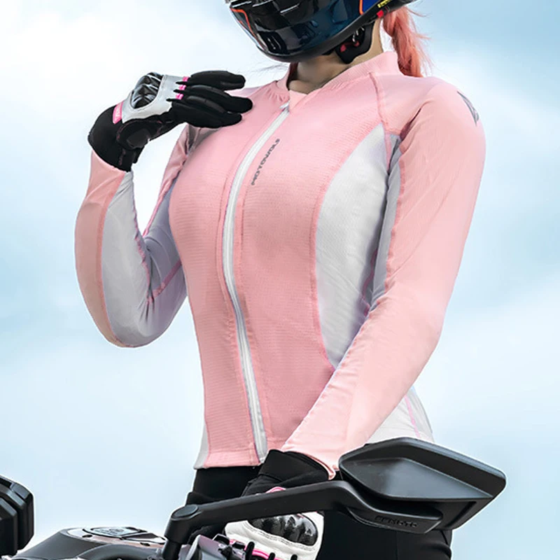 Women Motorcycle Soft Armor Summer Ventilation Breathable Motorbike Riding Protective Armor Jacket Anti Fall Motorcycle
