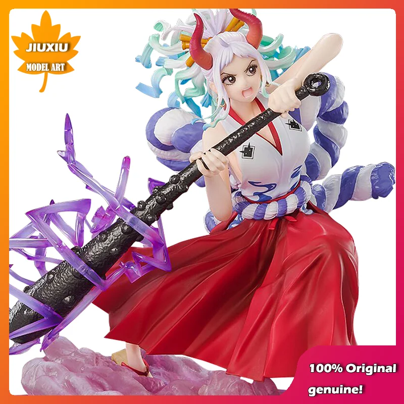 

100% Original:Anime ONE PIECE YAMATO Thunder bagua 16cm PVC Action Figure Anime Figure Model Toys Figure Collection Doll Gift