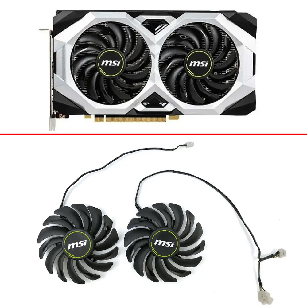 87Mm Muslimex Rtx 2060 Super Ventus Gp Gpu Fan Per Msi Rtx 2060 Super Ventus Gp Oc Rtx 2070 Ventus Gp Ventola Della Scheda Video