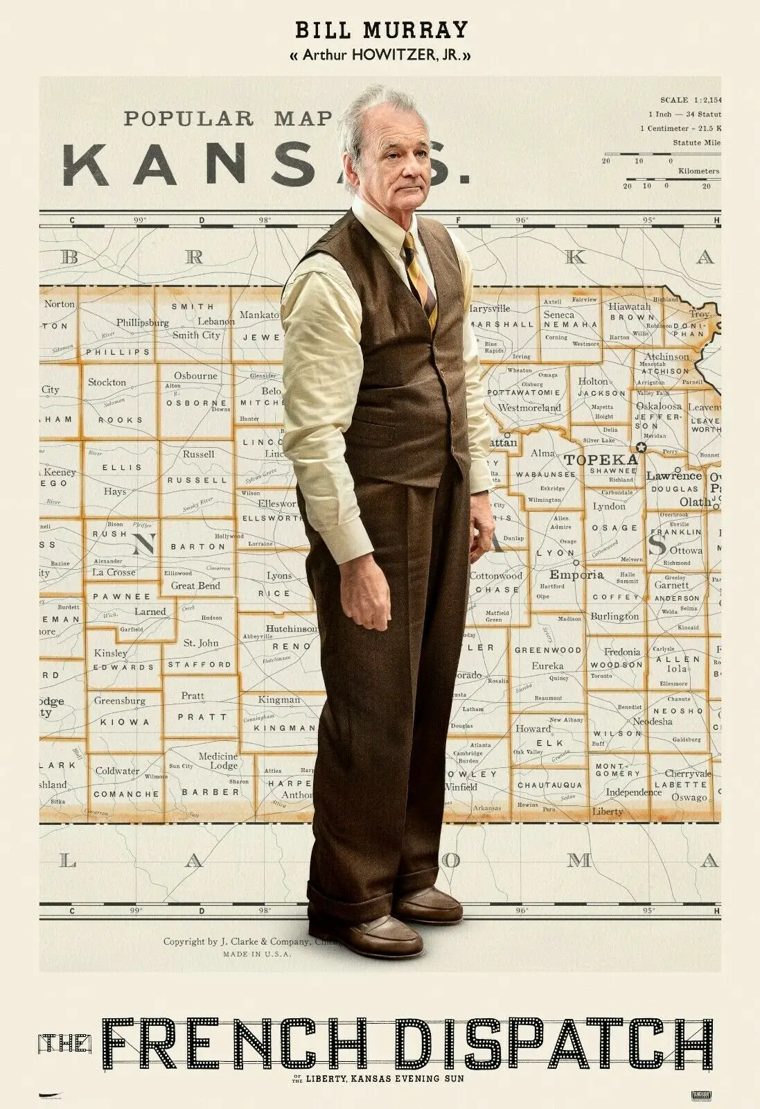 

The French Dispatch Movie Art Film Print Silk Poster Home Wall Decor