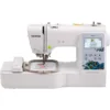 PE535 Embroidery Machine, 80 Built-in Designs, 4" x 4" Hoop Area, Large 3.2" LCD Touchscreen, USB Port, 9 Font Styles ﻿ 1