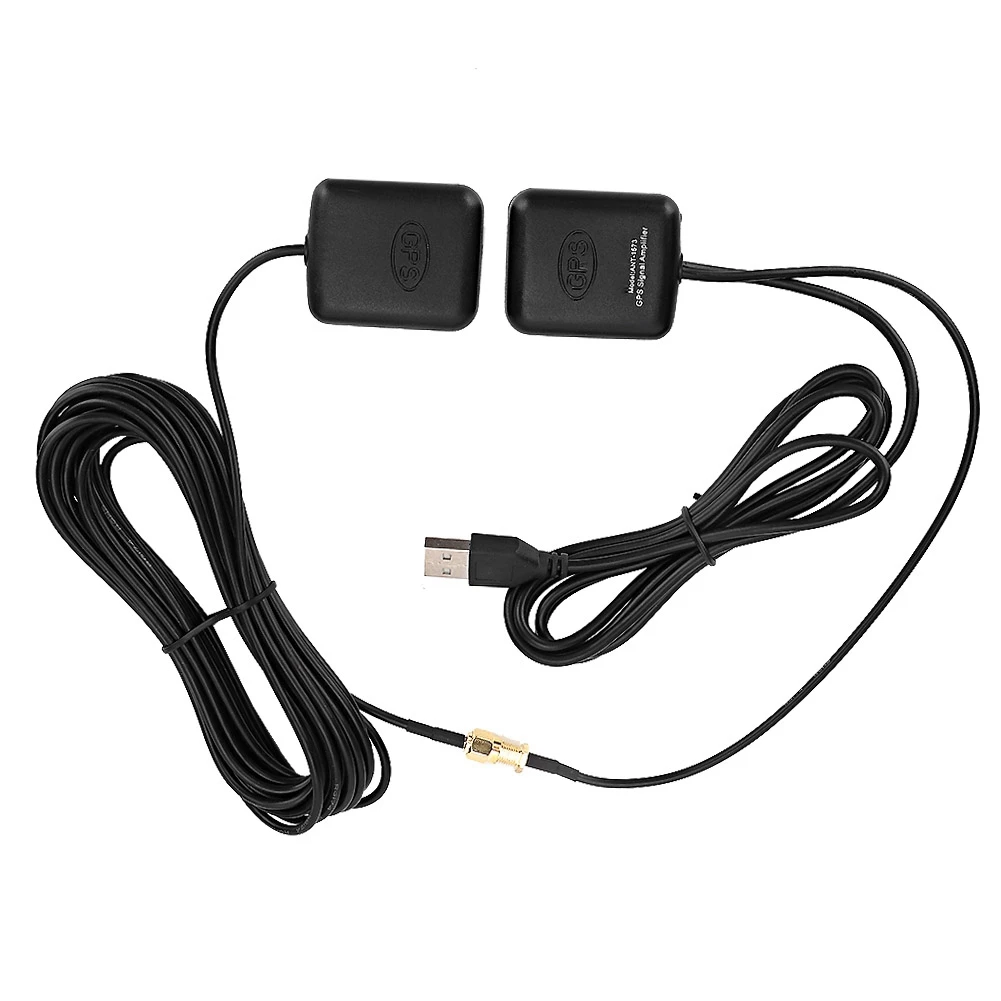 Amplificateur GPS ANT-1573 avec Antenne + Récepteur USB 5V
