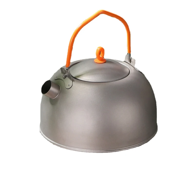 

Thermal Ultralight Cookware Travel Cooking Equipment Titanium Portable Nonstick Kettle Cooker Outdoor Camping Teapot Tableware