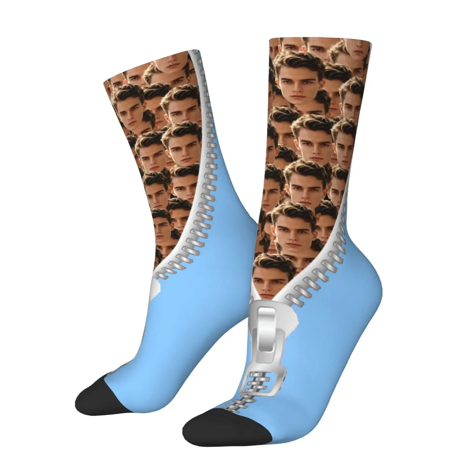 Personalized Photo Face Socks – Unique Crazy Funny Gift for Holidays and Special Occasions