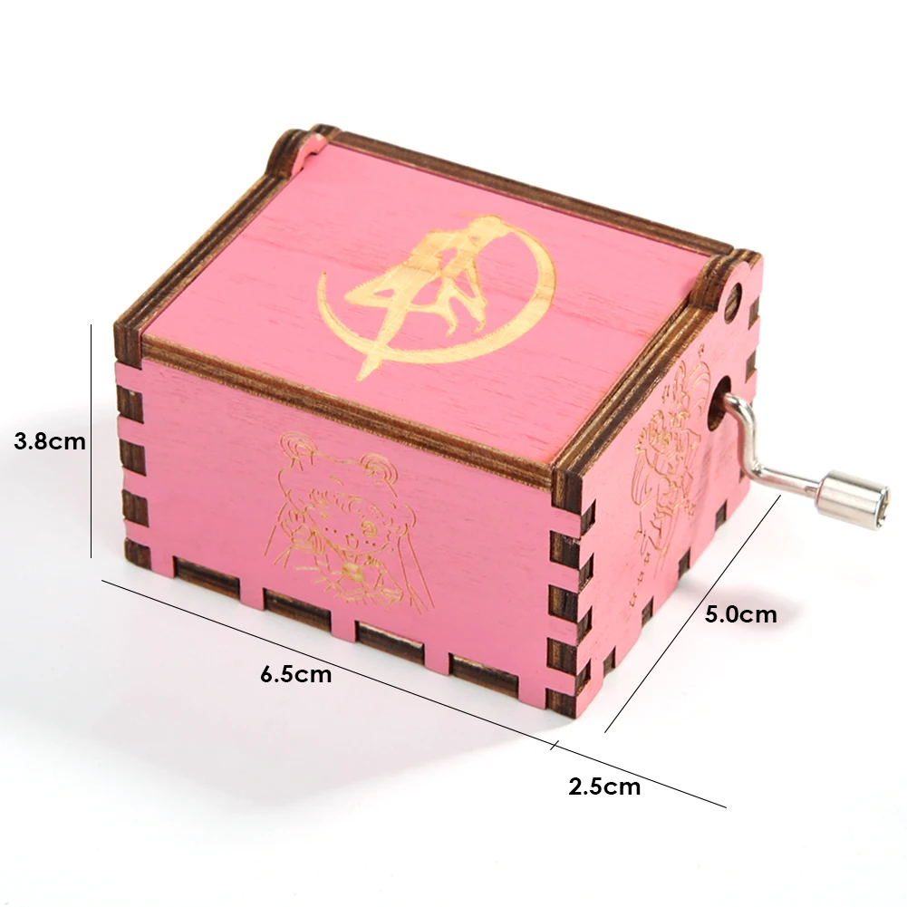 Retro Wooden Music Box Multifunctional Manual Carved Music Box Decorative Music Box Beauty Girl Style Music Box Christmas Decor 5