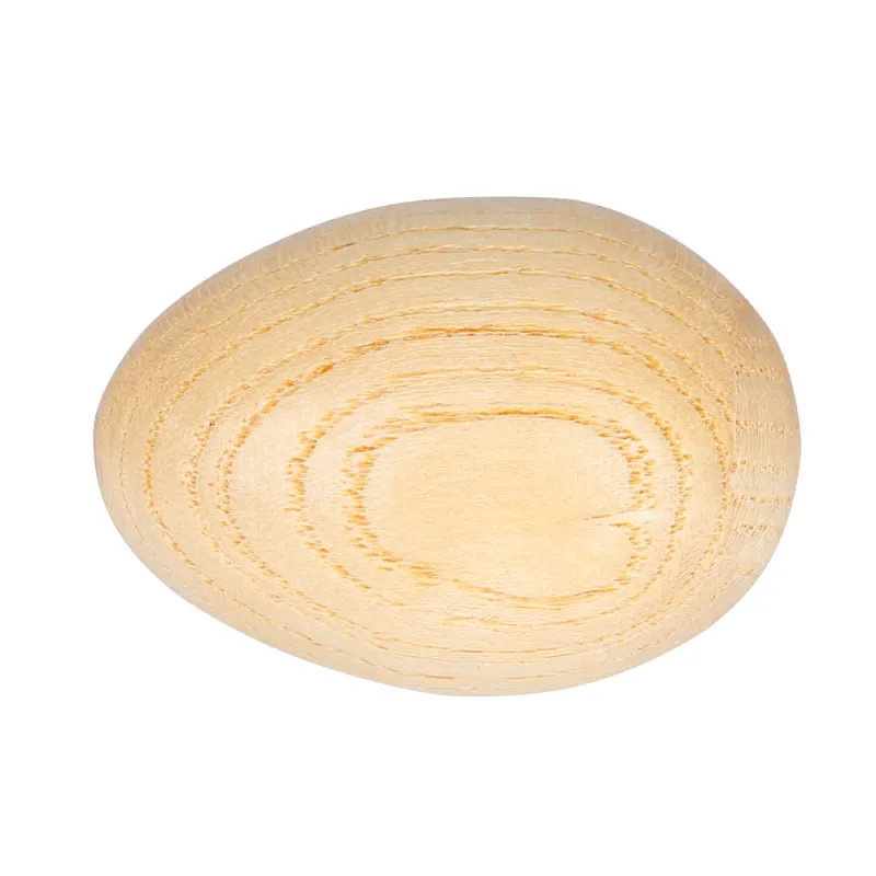 Egg Shakers Wooden Maracas Egg Shakers Musical Percussion Instrument Eggs 2pcs Beige