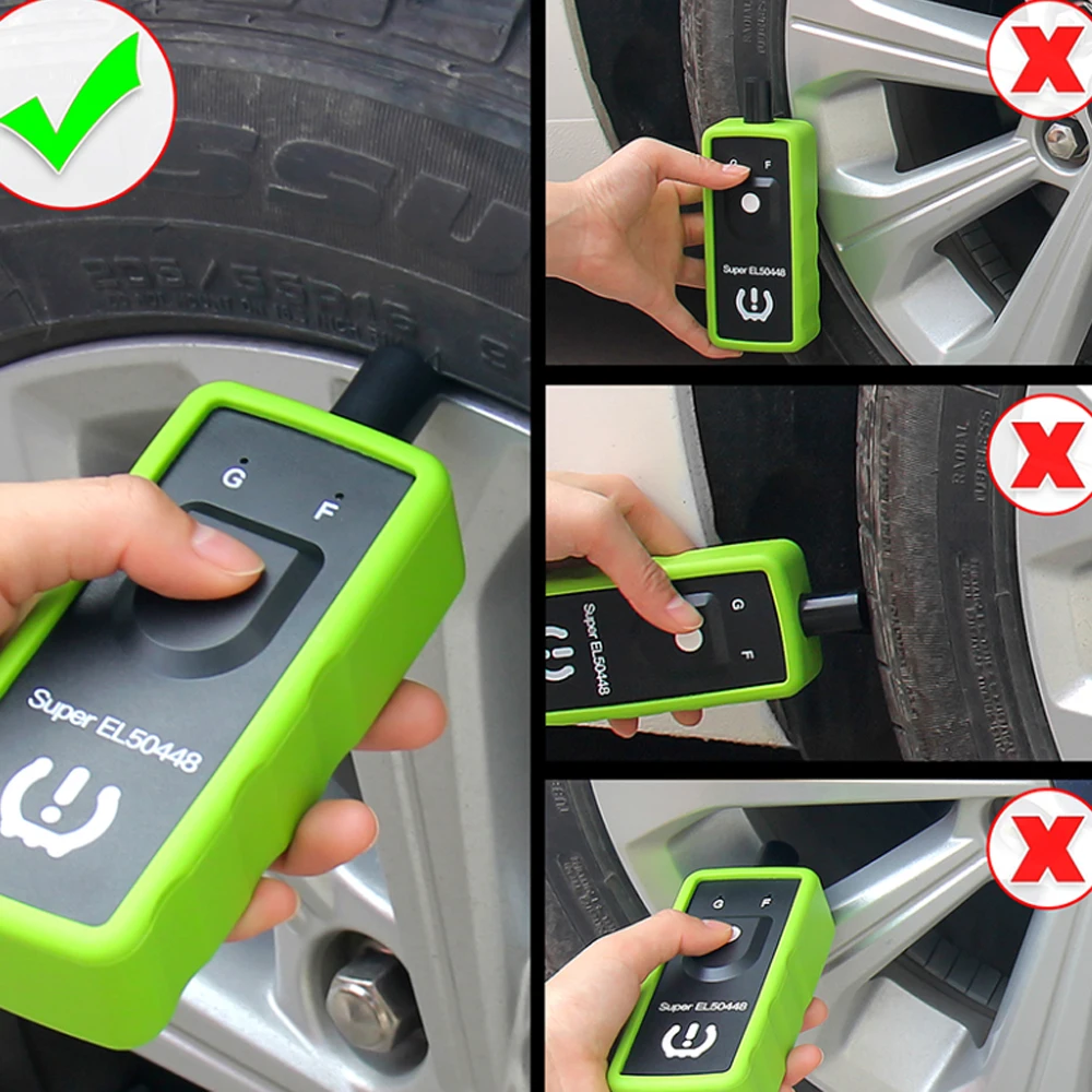 Car TPMS Relearn Tool Super EL50448 2IN1 Car Tire Pressure Monitor System Sensor Reset Tool For Ford Buick Chevrolet GMC Opel