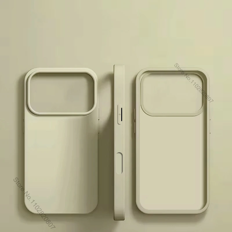 Premium Shockproof Liquid Silicone Phone Case - Soft Cover Accessory