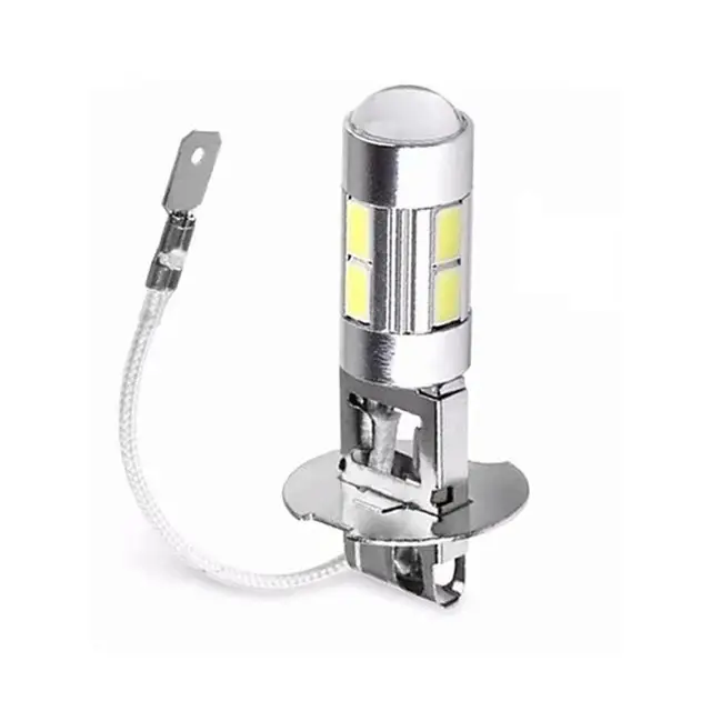 1pcs h1 h3 led auto lampen 6000k 12v weiß led nebels chein werfer