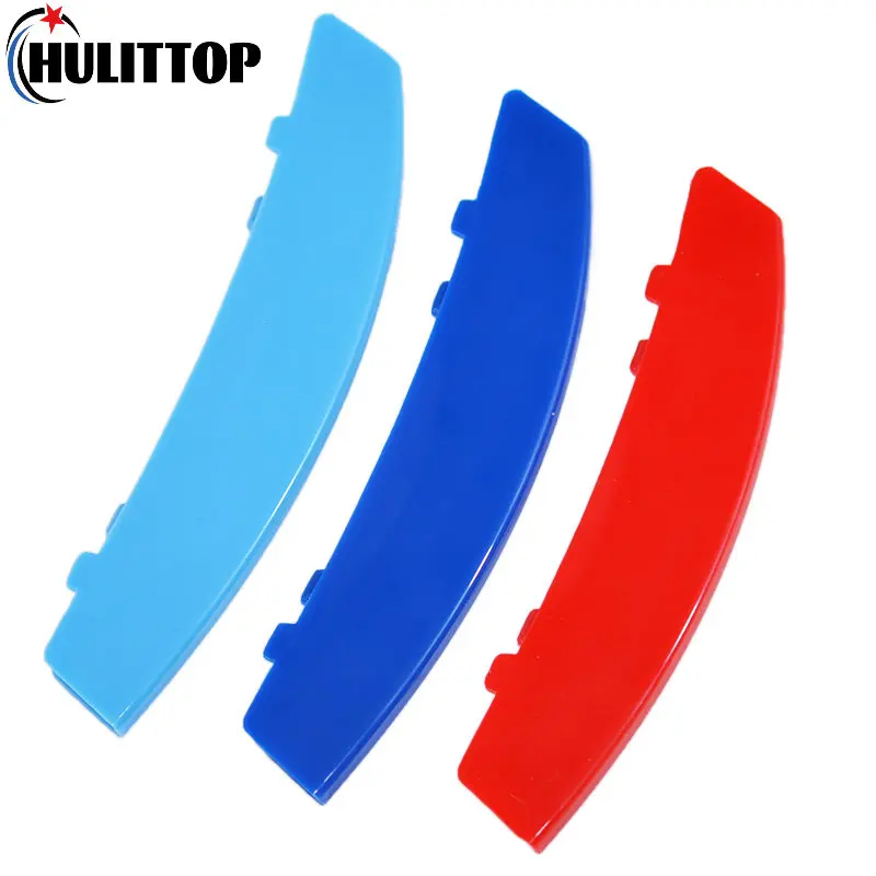 3DMCarStylingFrontGrilleSportStripsCoverForBMW5Seriese60