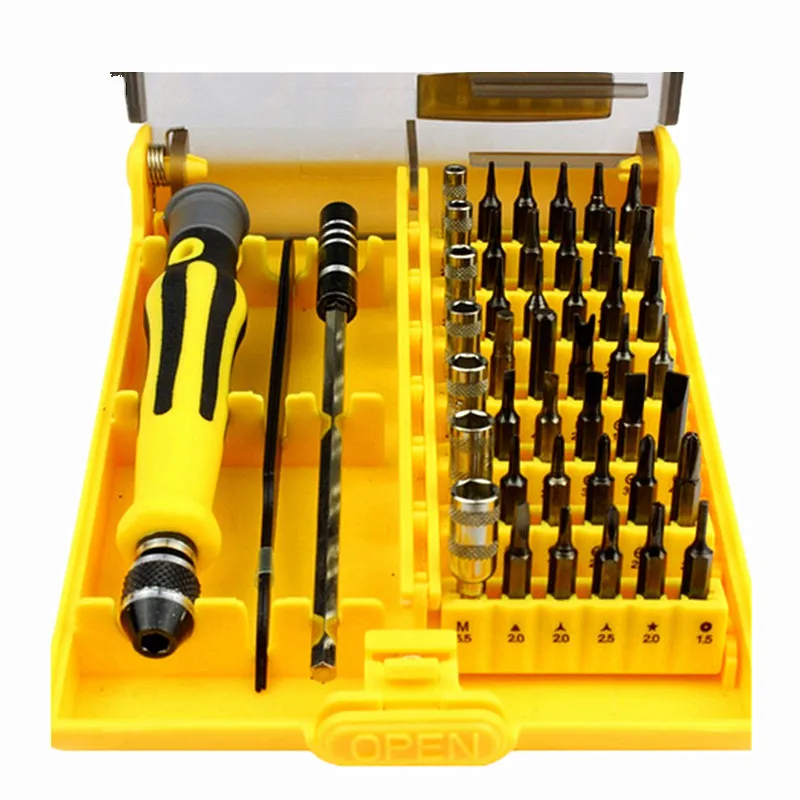 Manual Screwdriver Set 45-in-One Multi-Function Combination Screwdriver Mobile Phone Computer Disassembly Repair