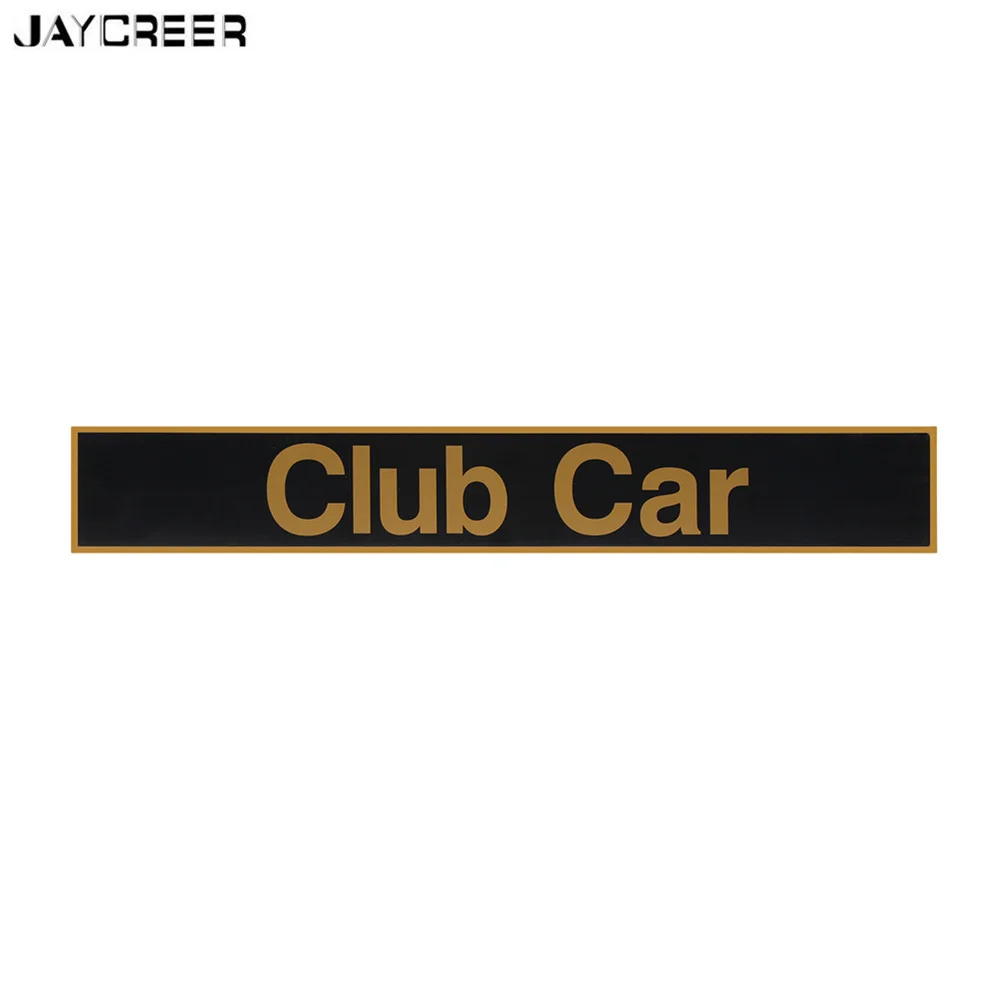 Golf Cart Name Plate JayCreer Front Name Plate Emblem for Club Car Precedent 102502601