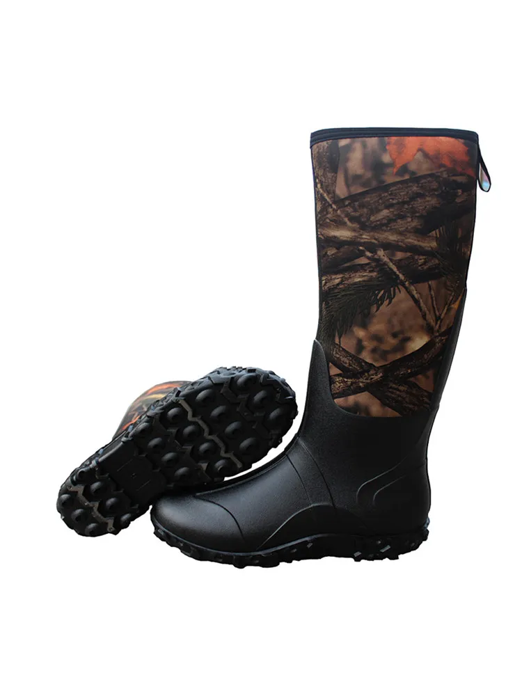 Men's Outdoor Anti-Water Shoes Durable Jungle Sports Hunting Fishing High Boots Breathable Anti-Slip Upstream Shoes Water