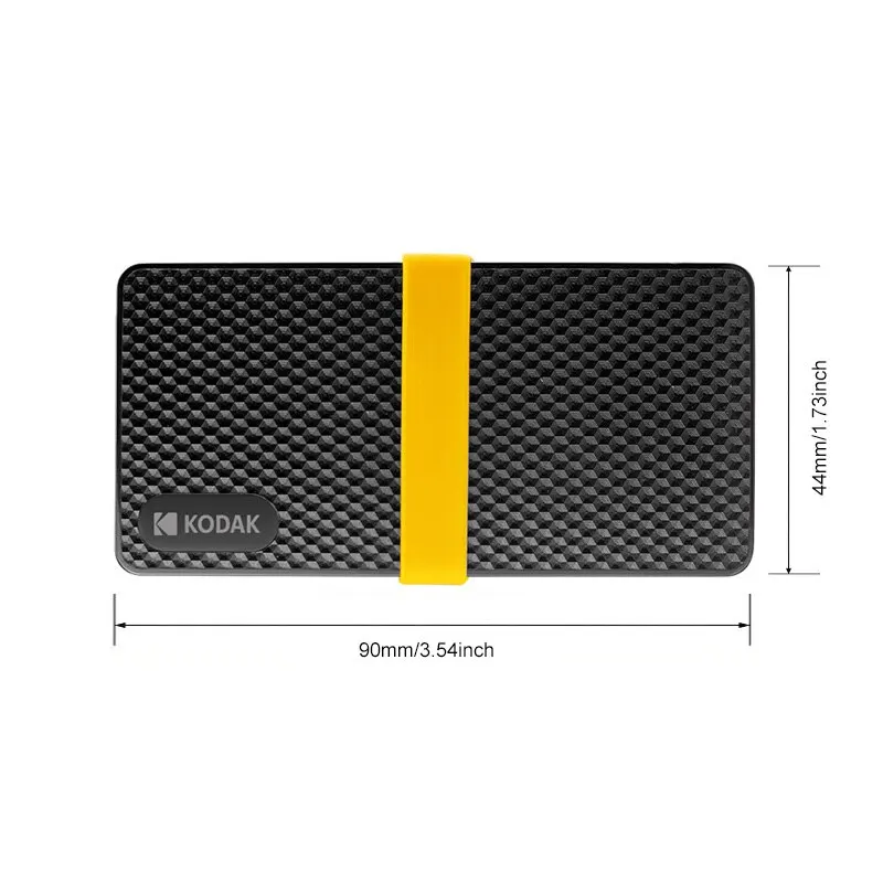 Kodak x200ポータブルssd 2テラバイト1テラバイトusb 3.1タイプc外付け 