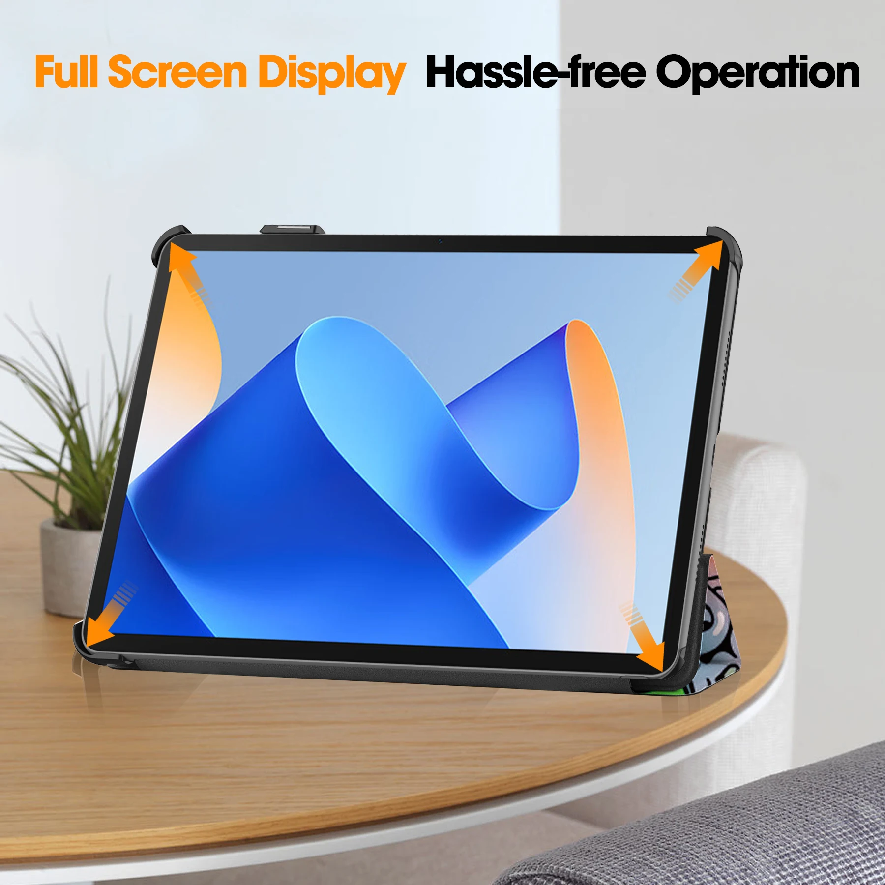 Premium Magnetic Folding PU Leather Tablet Case – High Quality Protective Shell for Huawei Matepad Series