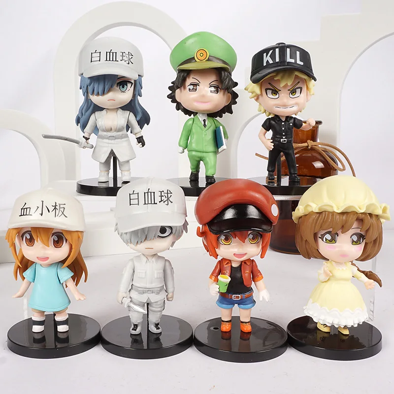 はたらく細胞！ 日本アニメフィギュア PVC おもちゃかわいい