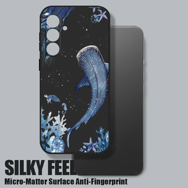 Ocean Shark Whale Design Phone Case Cover