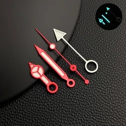 Luminous Multicolor GMT Watch Hands (Red Set 4)