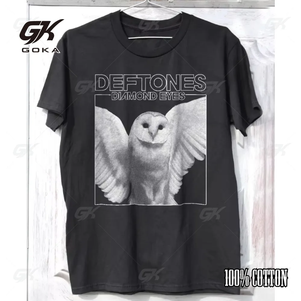 Deftones Cotton Singer Band T Shirt Men Women Hip Hop Rock Tee Fashion Short Sleeve T Shirt Summer Clothes T-shirts Tops