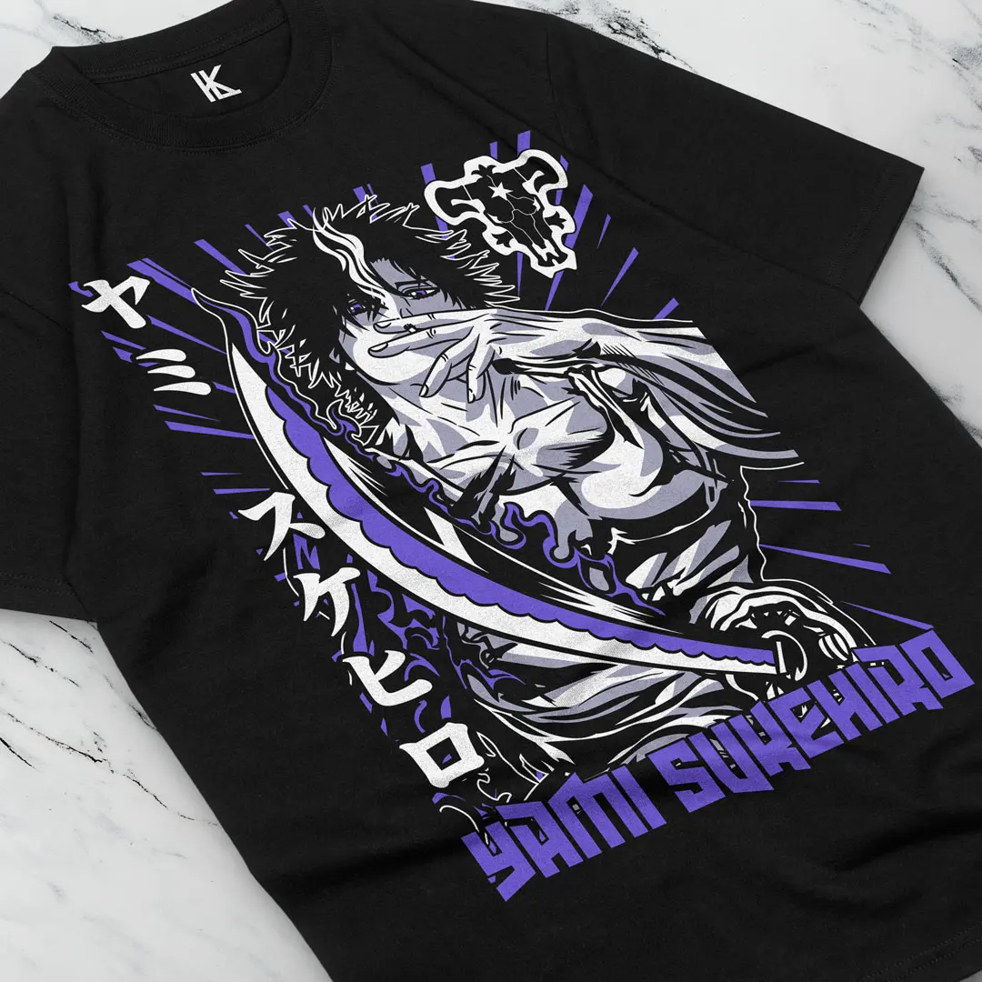 T-shirt Anime Black Clover Asta & Yuno - Taille Unique Adulte - Neuf Avec étiquettes - Unisexe