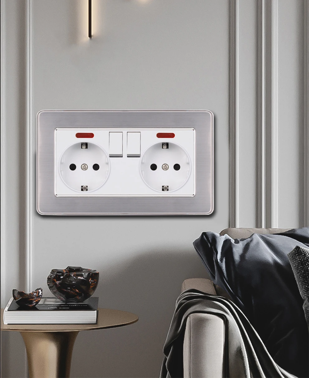 pc com usb 5v 2a e tipo c tomada de alimentação casa