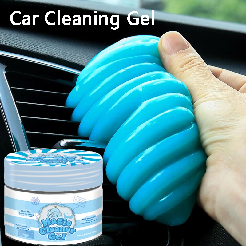 70/160g Car Cleaning Gel for Car Detailing Putty Air Vent Cleaner Cleaning Kit Putty Gel Auto Interior Detail Removal