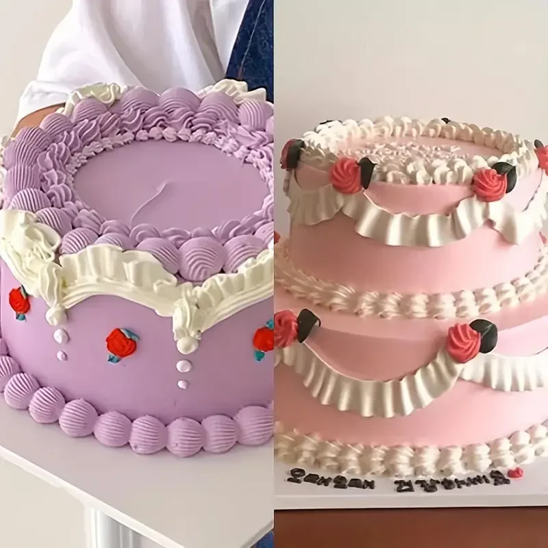 Multi-Purpose Cake Decorating Guide Adjustable Wheel for Precision Fondant Icing Pastry Decorations Ideal for Baking  Home Use