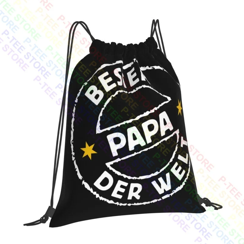 Фото Bester Papa Le World Anniversaire Fete Des Peres gift Drawstring Bags Gym Bag Gym Beach Bag №1