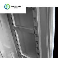 Armoire de Fermentation commerciale à température contrôlée, porte en verre, réélecteur de pâte, réfrigération, épreuve de la pâte 6