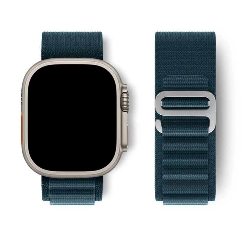 Nylon Alpine Loop Strap for Apple Watch - Durable and Stylish Bracelet Band