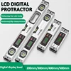 0-90° LCD Digital Protractor Level Angle Finder Gauge Meter 200mm 300mm 400mm 500mm Electronic Goniometer Measurement Tool 1