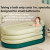 Household Portable Foldable Fumigation Bathtub with 55W Electric Pump Fully Automatic Inflation for Adults and Children 2