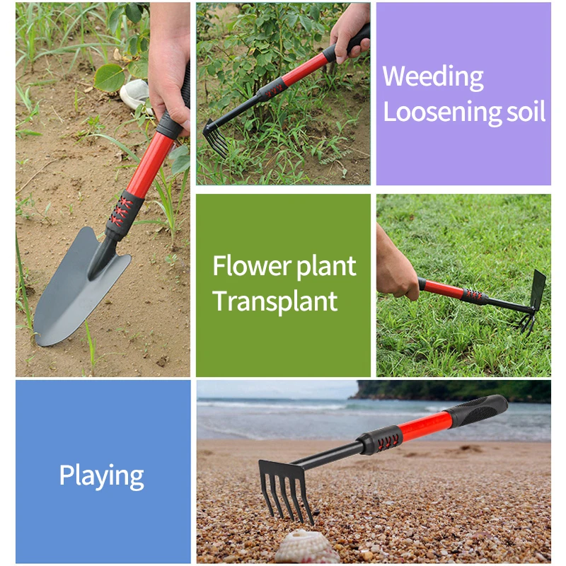 VANGA PALA BADILE QUADRATO CON MANICO CM. 93 GIARDINO CAMPEGGIO NEVE (16591 - Foto 4