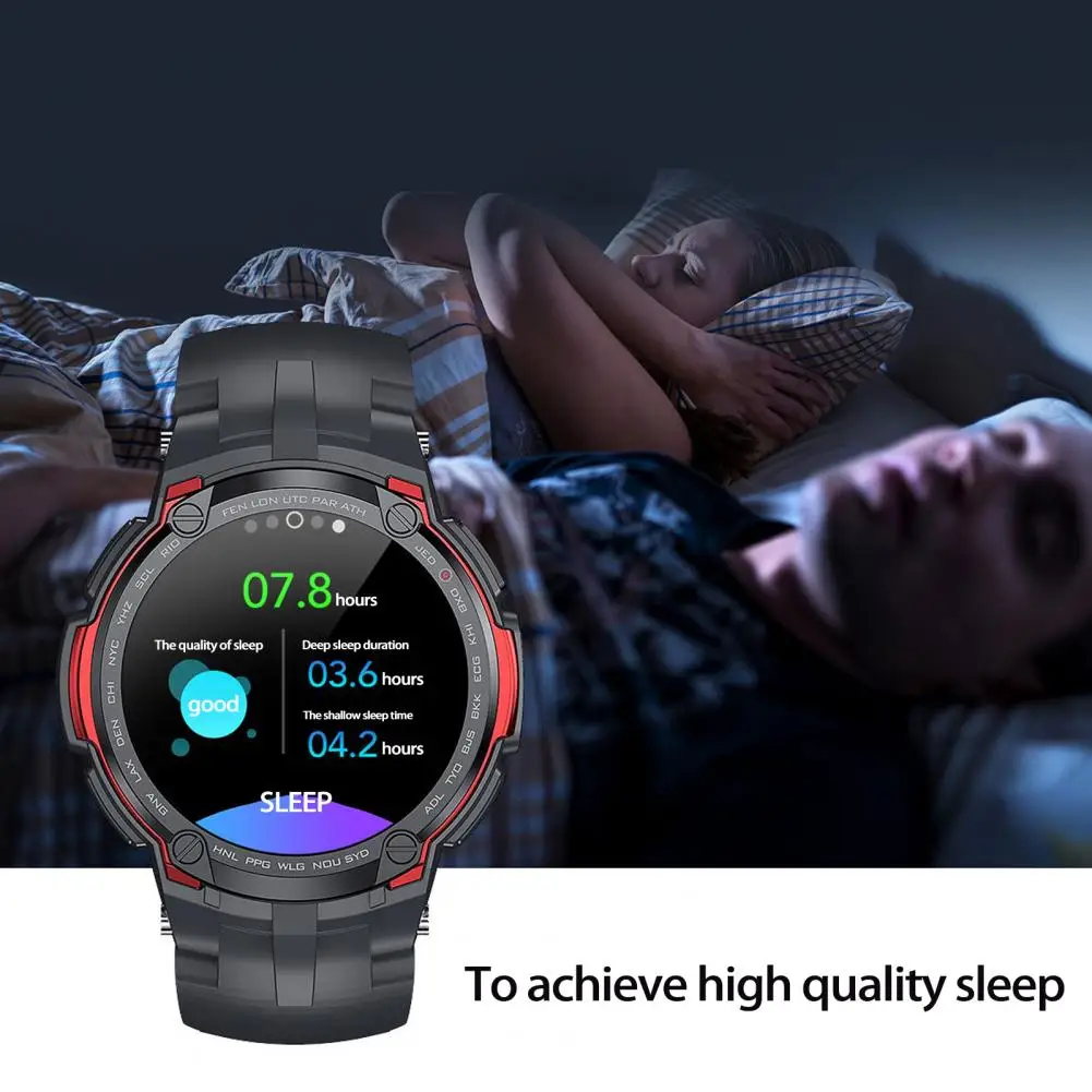 

Electronic Watch Multifunctional Long Battery Life 280mAh Sleep Analysis Sports Smart Watch Daily Life