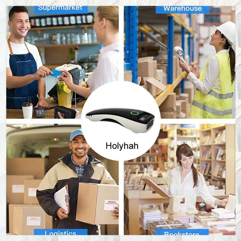Hot Selling-C70 Handheld Portable Express Scanner Wireless Bluetooth Barcode Scanner,Mini Handheld Portable Pocket Reader,C70 Ha