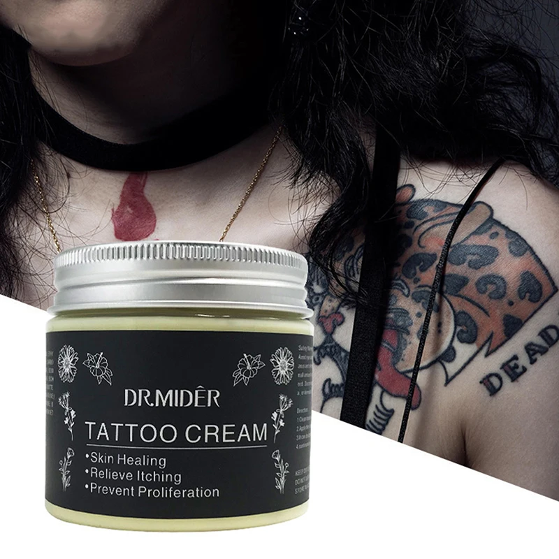 levenslang wolf Werkloos 100g Tattoo Aftercare Butter Cream Tattoo Care Balm Moisturizing Lotion  Tattoo - Tattoo Accesories - AliExpress