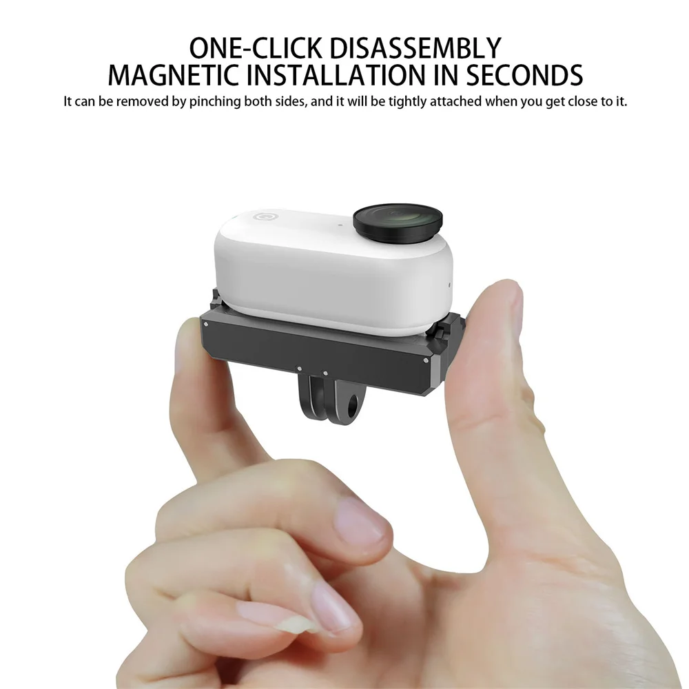Quick Release Mount Magnetic Adapter For Insta360 GO 3/3S, Action