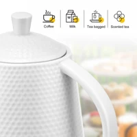 1.7L Electric Kettle Cordless Ceramic Kettle Household Kitchen Quick Heating Electric Boiling Tea Pot Sonifer 2