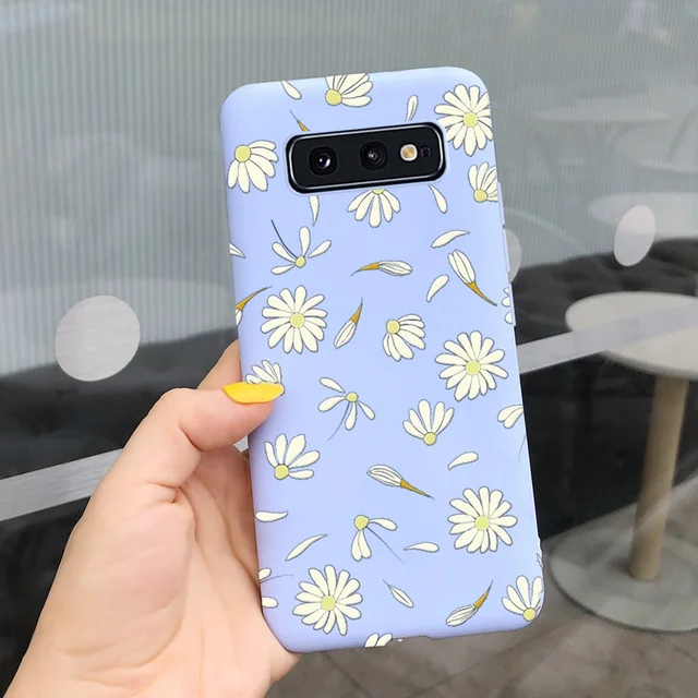 Phone Case S10 Plus Silicone Cover Galaxy S10e For Samsung Galaxy