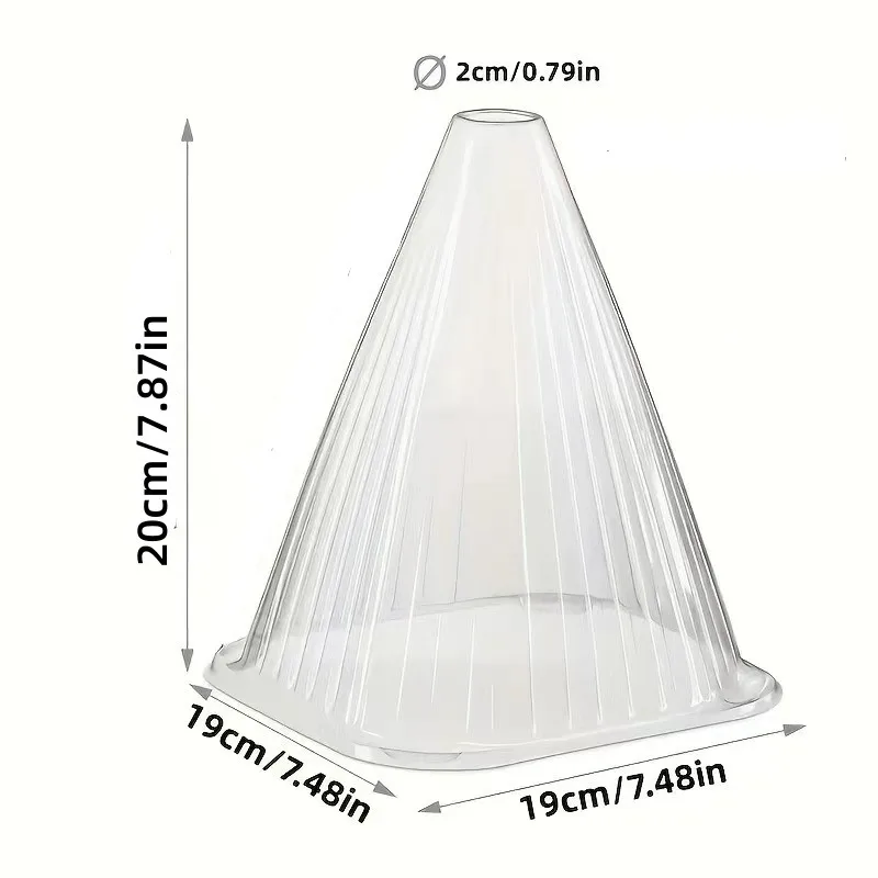 Set of 20 Reusable Windproof and Antifreeze Seedling Covers for Garden Plant Protection