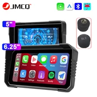 5/6.25 inch TPMS GPS Navigation Motorcycle IPX7 Waterproof Carplay Display Screen Portable Moto Wireless Android Auto Monitor