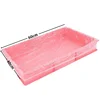 50pcs Disposable Rabbit Cage Liner Plastic Bunny Cage Mat Cleaning Pad Hamster Dog Cage Replacement Diaper Universal Toilet Film 6