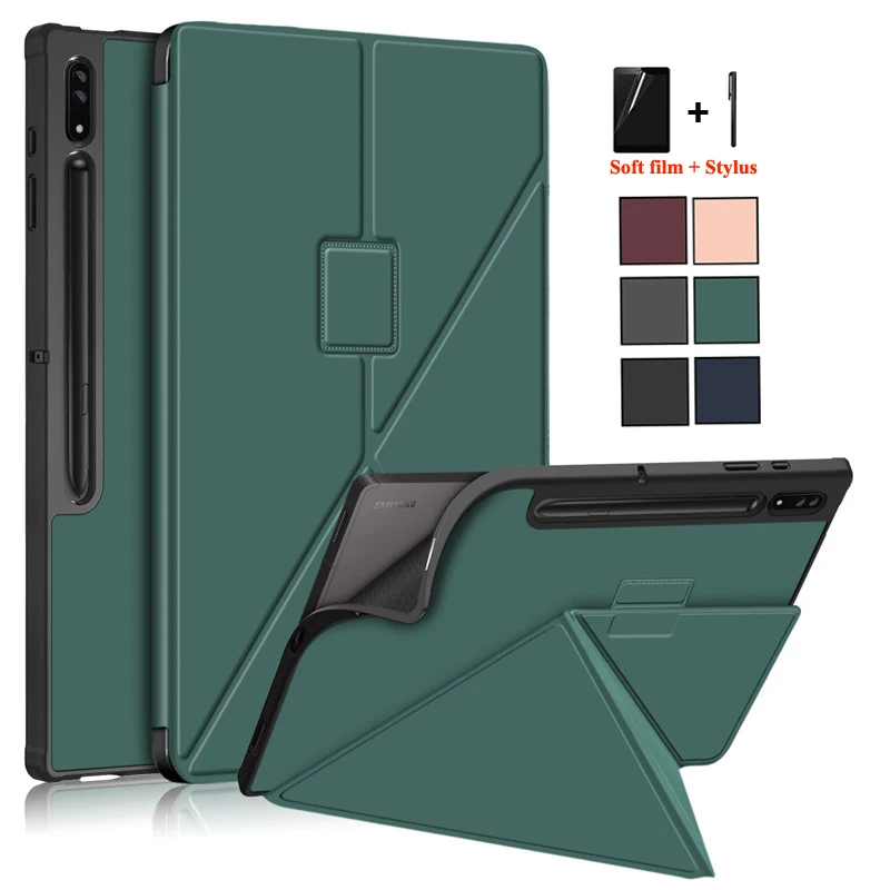 Per Samsung Galaxy Tab S8 Ultra 14 6 Custodia Con Portapenne Supporto Multi-Pieghevole Custodia Magnetica Per Samsung Tab S8 Ultra X900 Cover