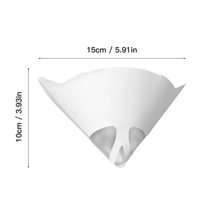 Automotive Arts Crafts Painting Paint Strainer 100 Micron Fine Mesh Paper Paint Filter Cone Fine Nylon Mesh Funnel Hooks paint filter paper filter