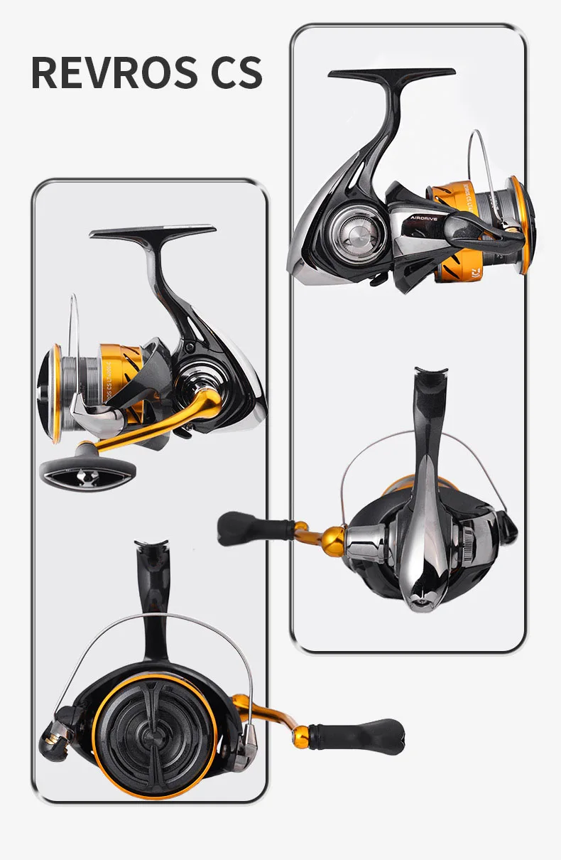 2024 Daiwa Spinning Angel rolle Revros cs lt 2500/3000c/4000c 5 1bb Spinn rollen flache/tiefe Spule – Detail 8