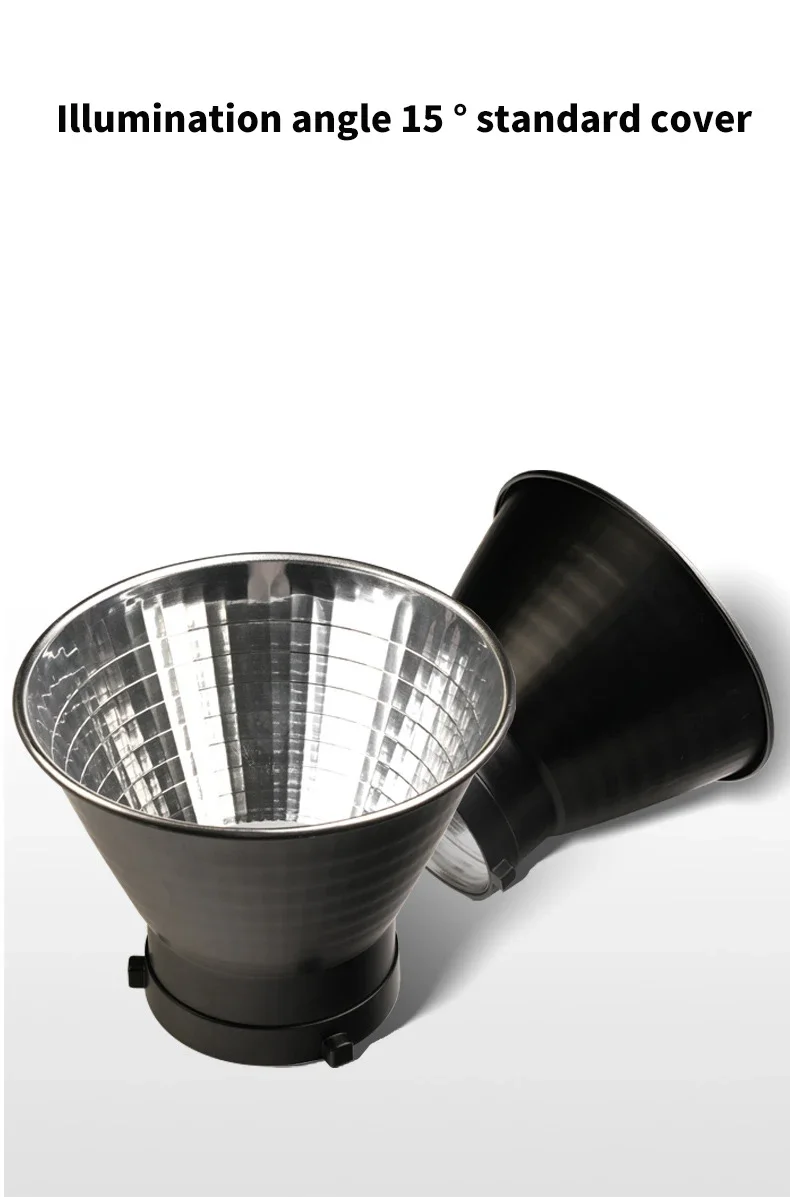 Universal 55° 15° Bowens Mount Hyper Reflector Standard Cover Reflective Lampsha