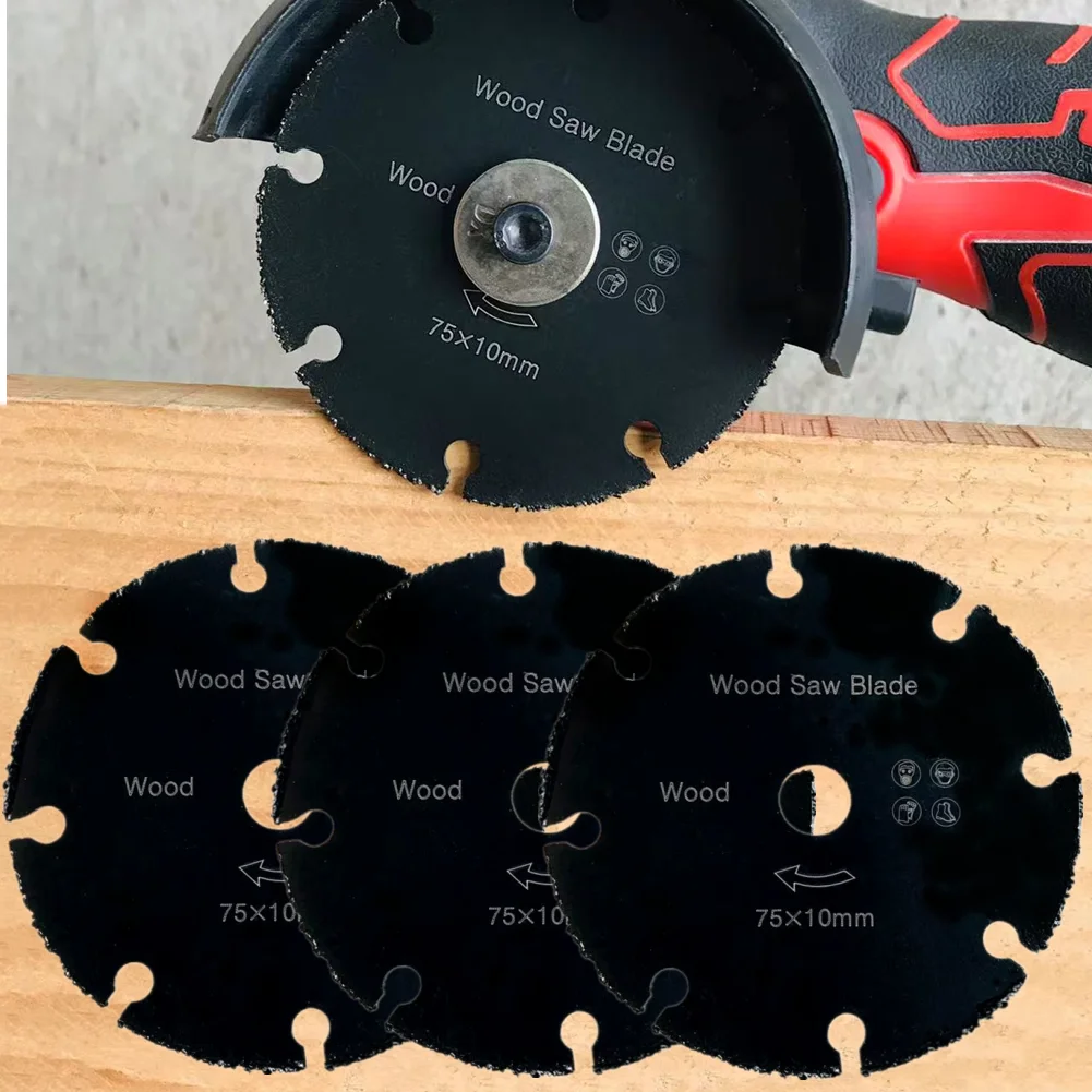 75 mm Sägeblatt, elektrische Schleif-Trennscheibe, Drehwerkzeug, Metallschneider, Elektrowerkzeug, Holzschneiden für Winkelschleifer