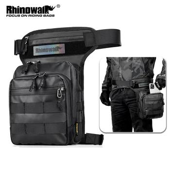 Rhinowalk Waist Leg Bag Thigh Hip BumBelt 3L LargeMessenger Bag Travel Cell/Mobile Phone Purse Fanny Pack MotorDrop Belt Pouch 1